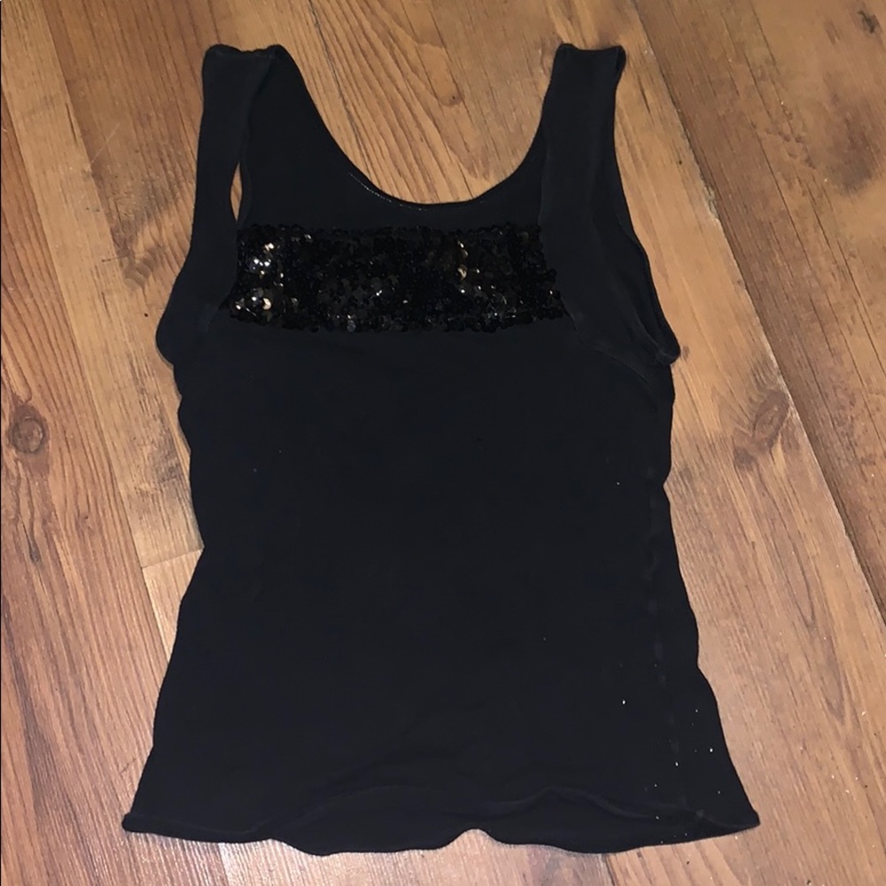 Sparkly tank top